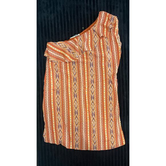 Rebecca Malone Women's Blouse - 2XL, Black, Multicolor Black Tank, Plus Size - Picture 2 of 5